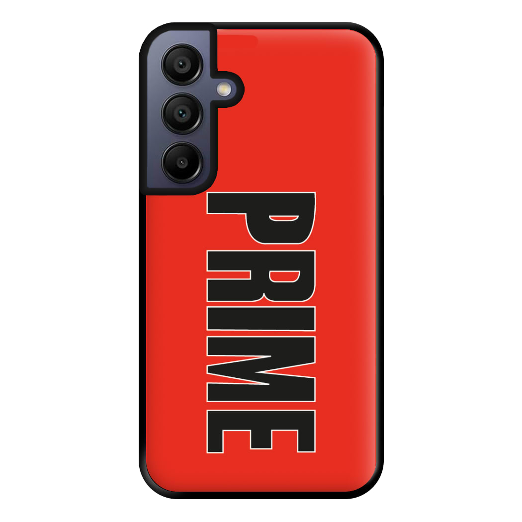 Prime - Red Phone Case for Galaxy A15