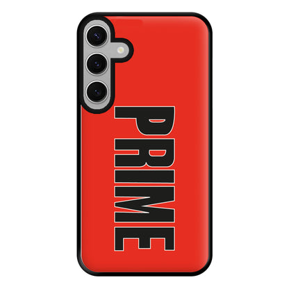 Prime - Red Phone Case for Galaxy S24FE