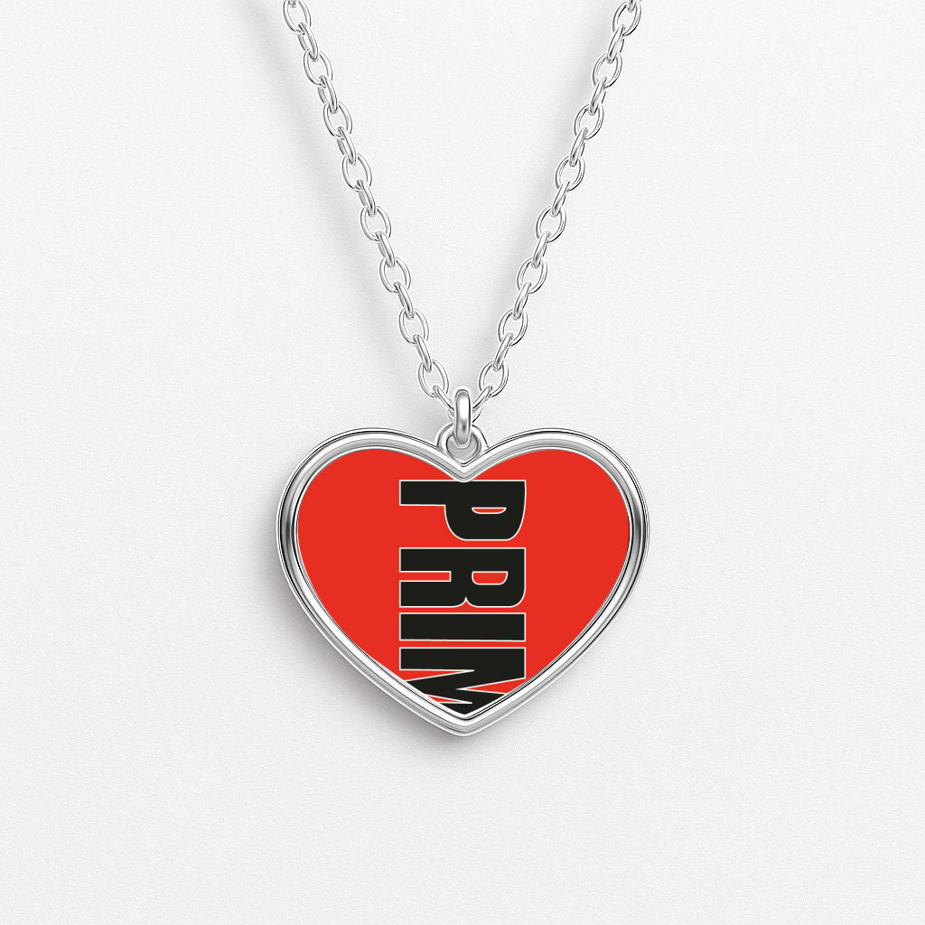 Prime - Red Heart Necklace