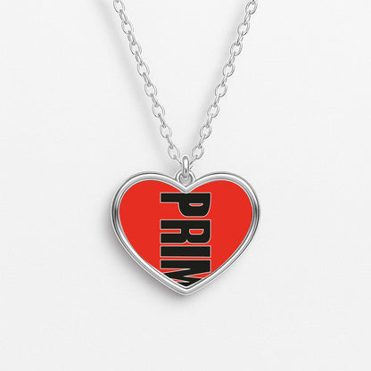 Prime - Red Heart Necklace