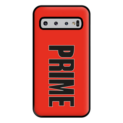 Prime - Red Phone Case for Galaxy S10 Plus