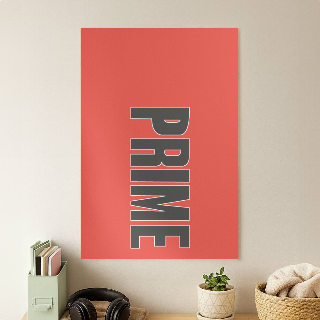 Prime - Red Poster