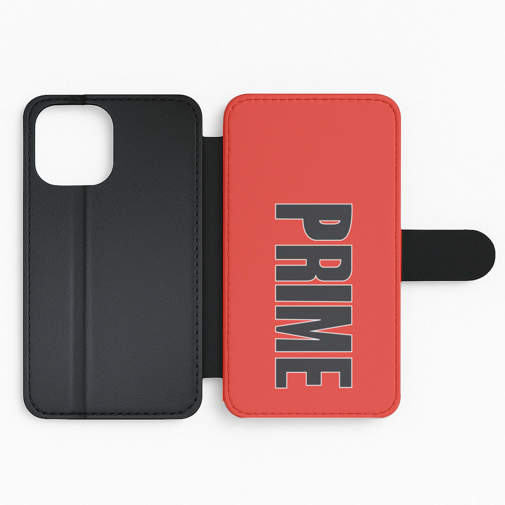 Prime - Red Flip Phone Case