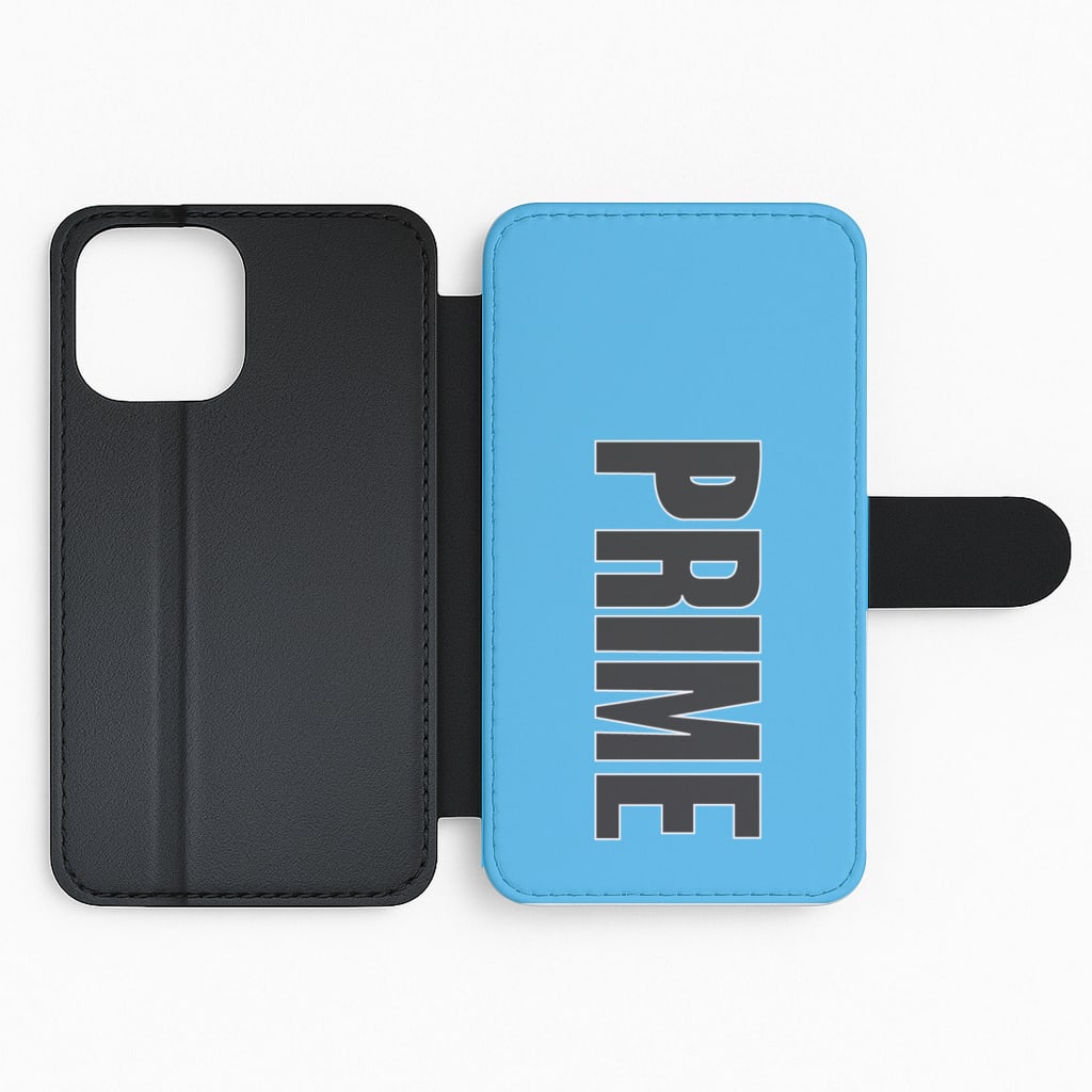 Prime - Blue Flip Phone Case