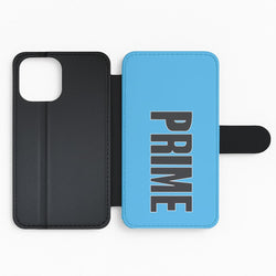Prime - Blue Flip Phone Case