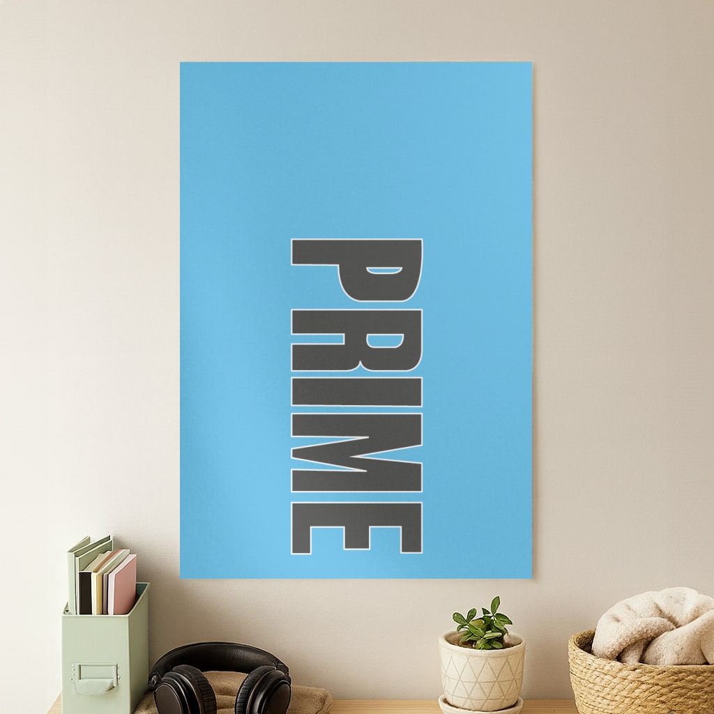 Prime - Blue Poster