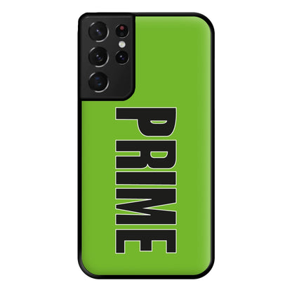 Prime - Green Phone Case for Galaxy S21 Ultra