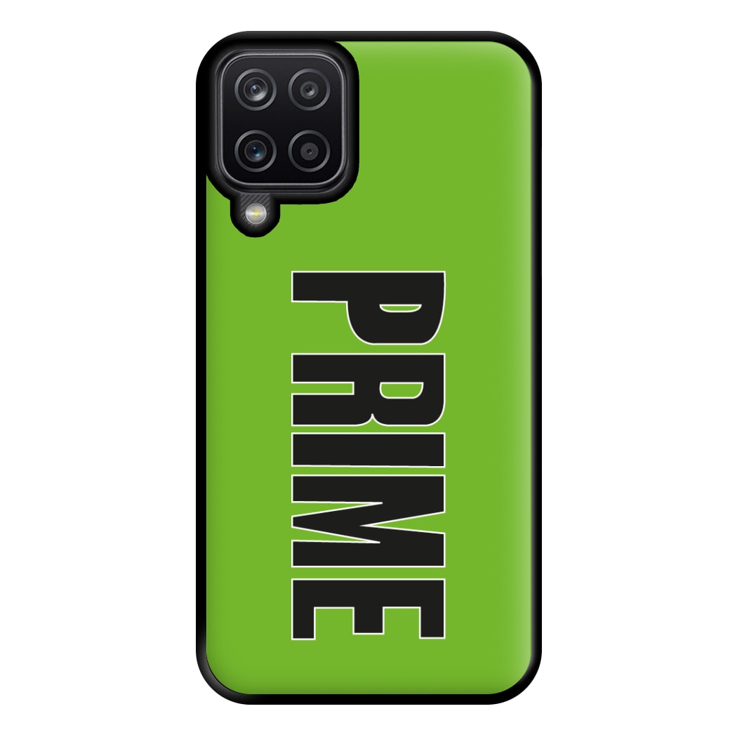 Prime - Green Phone Case for Galaxy A12