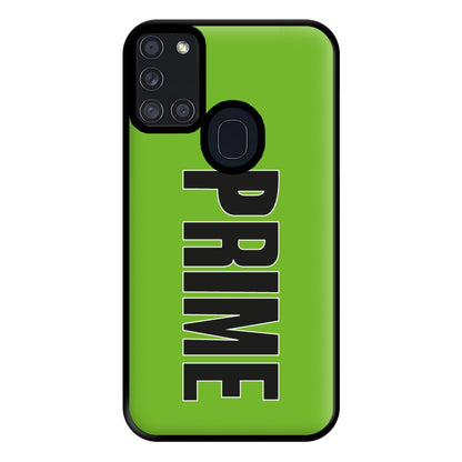 Prime - Green Phone Case for Galaxy A21s