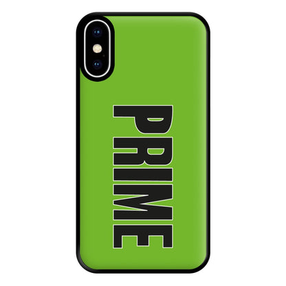 Prime - Green Phone Case for iPhone XS Max