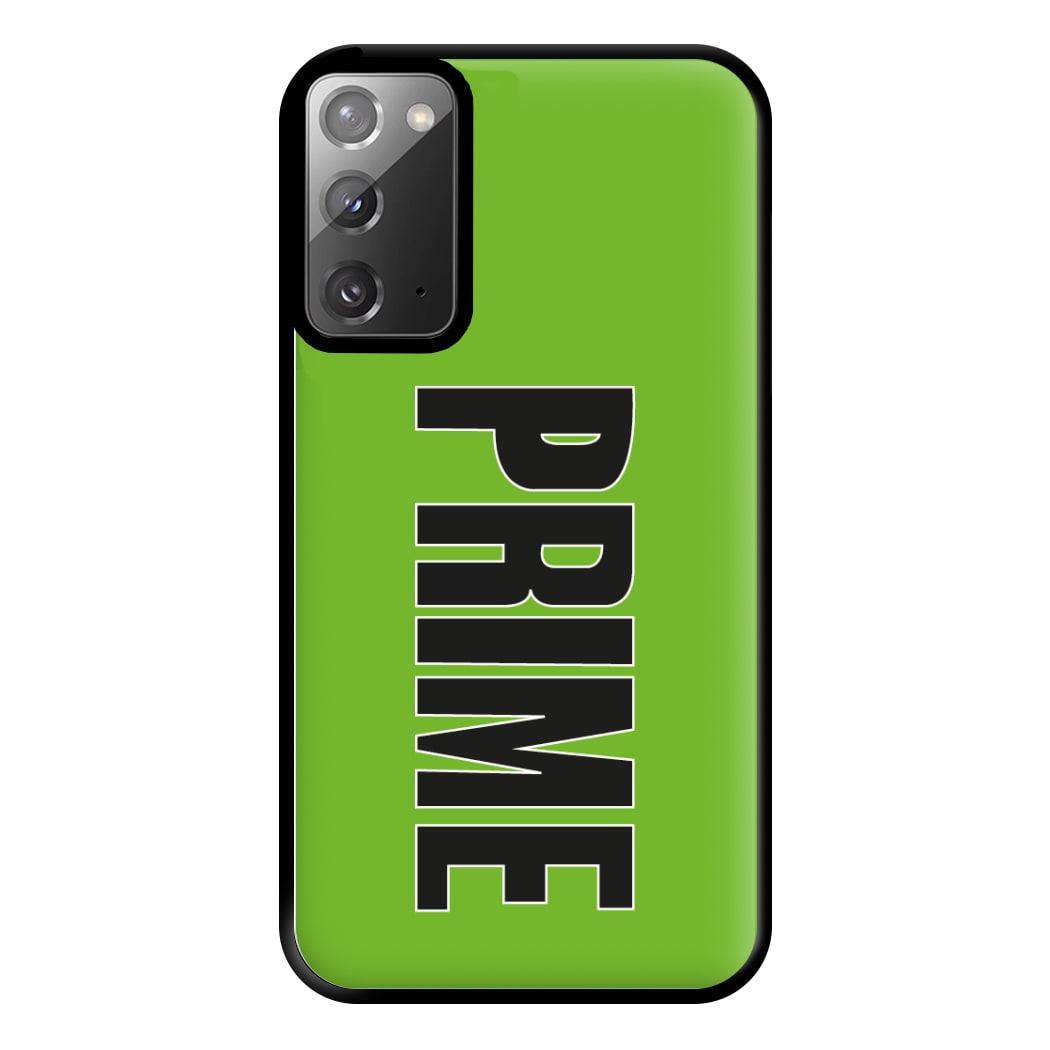 Prime - Green Phone Case for Galaxy Note 20 Ultra