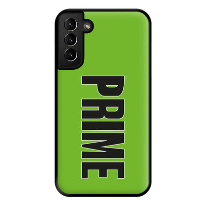 Prime - Green Phone Case for Galaxy S21 Plus