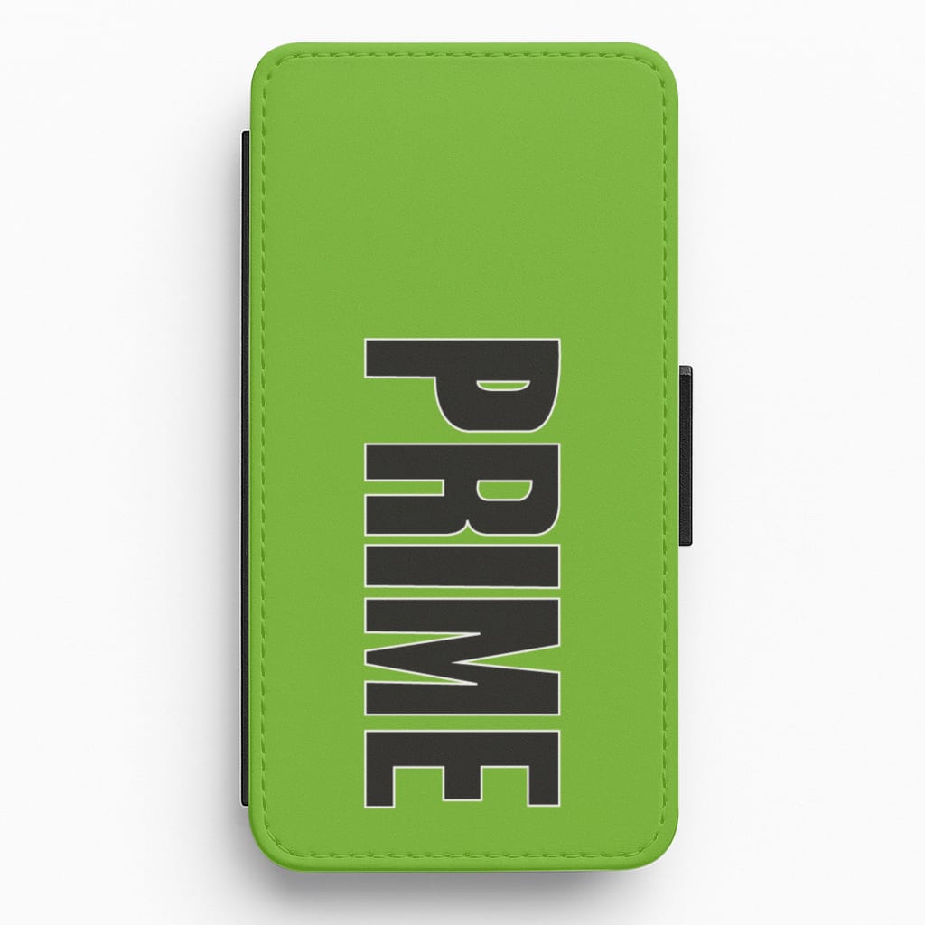 Prime - Green Flip / Wallet Phone Case
