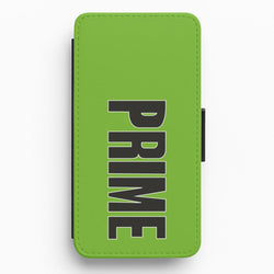 Prime - Green Flip / Wallet Phone Case