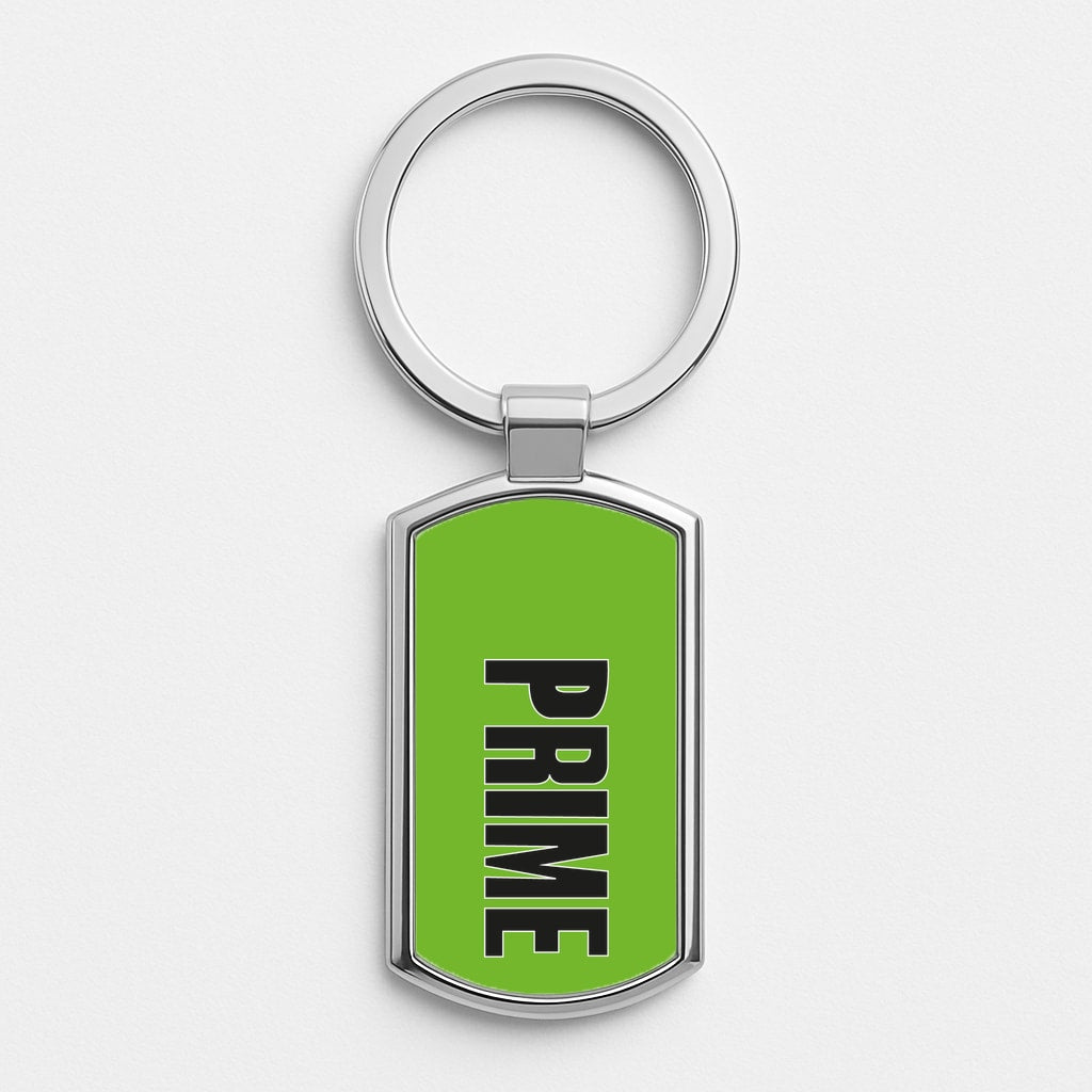 Prime - Green Luxury Keyring