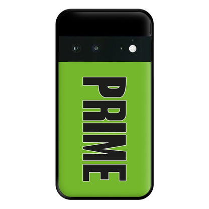 Prime - Green Phone Case for Google Pixel 6a