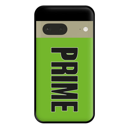 Prime - Green Phone Case for Google Pixel 7a