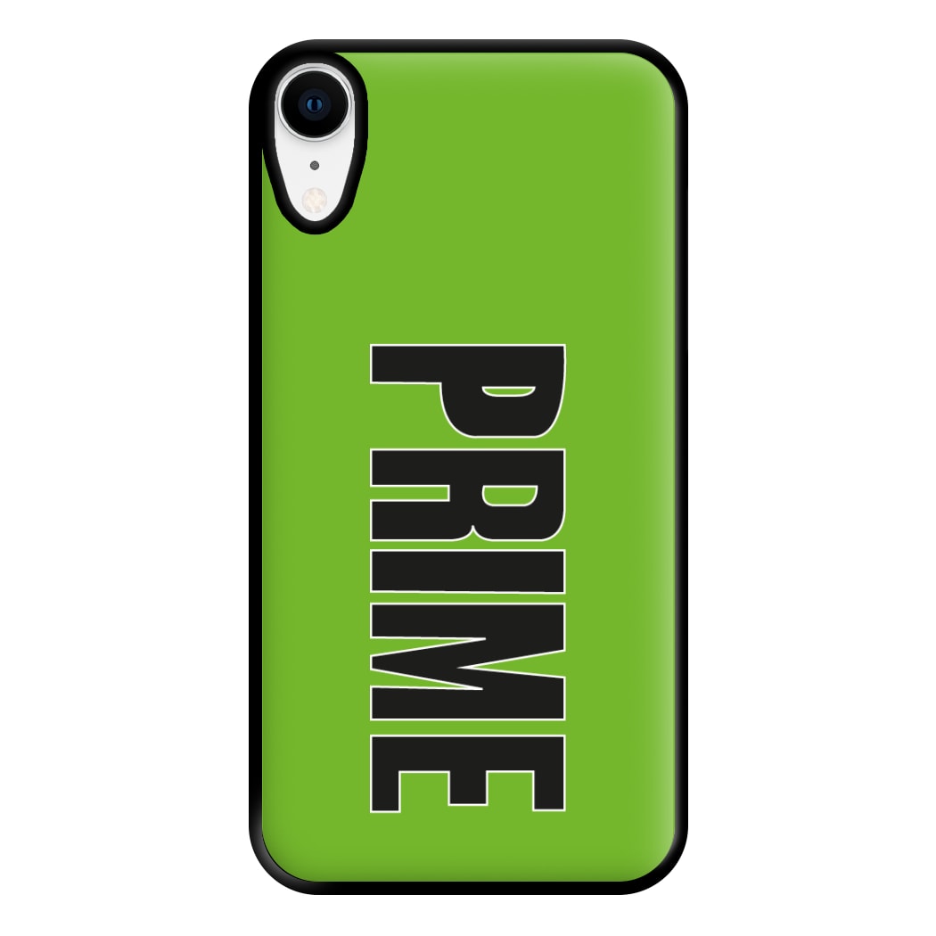 Prime - Green Phone Case for iPhone XR