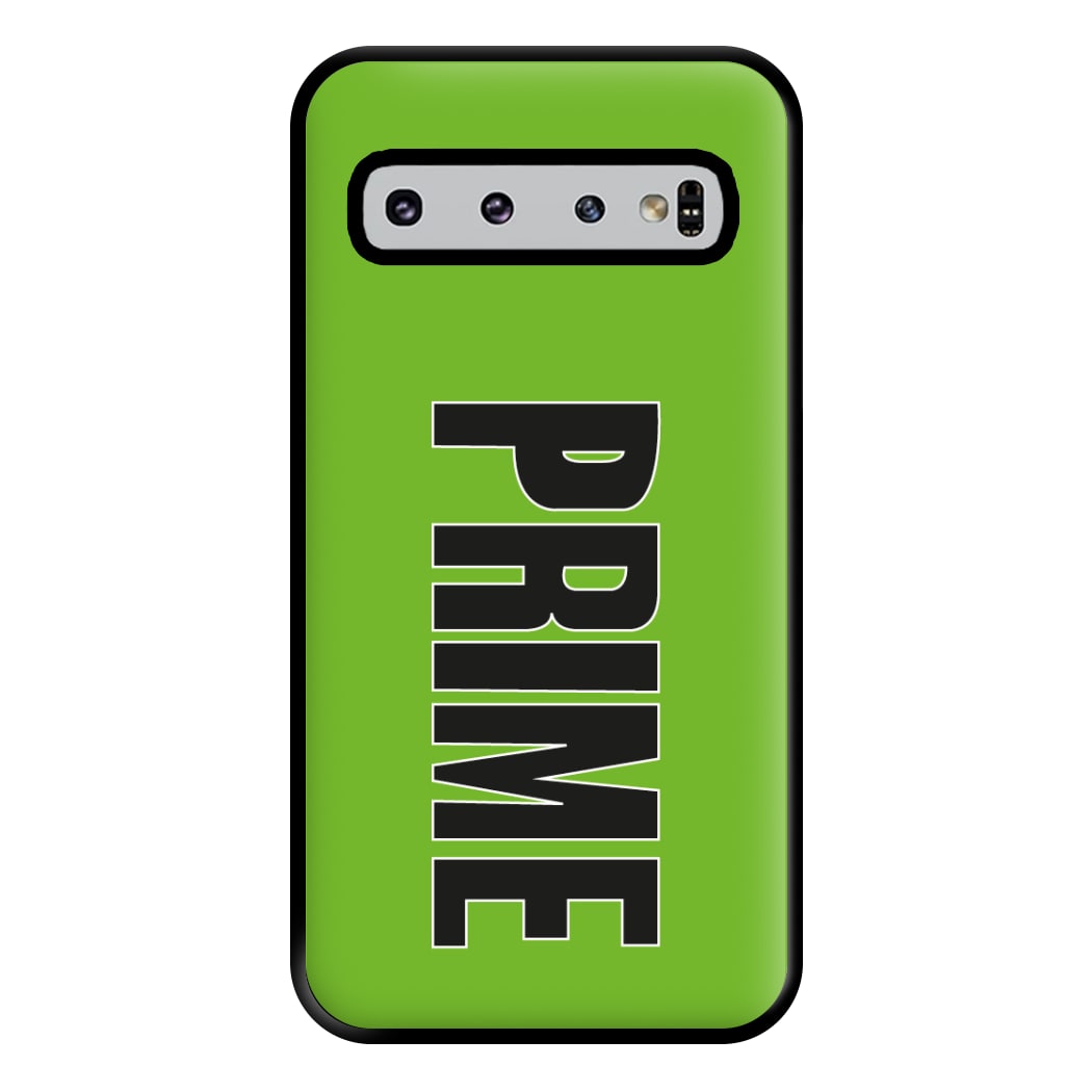 Prime - Green Phone Case for Galaxy S10 Plus