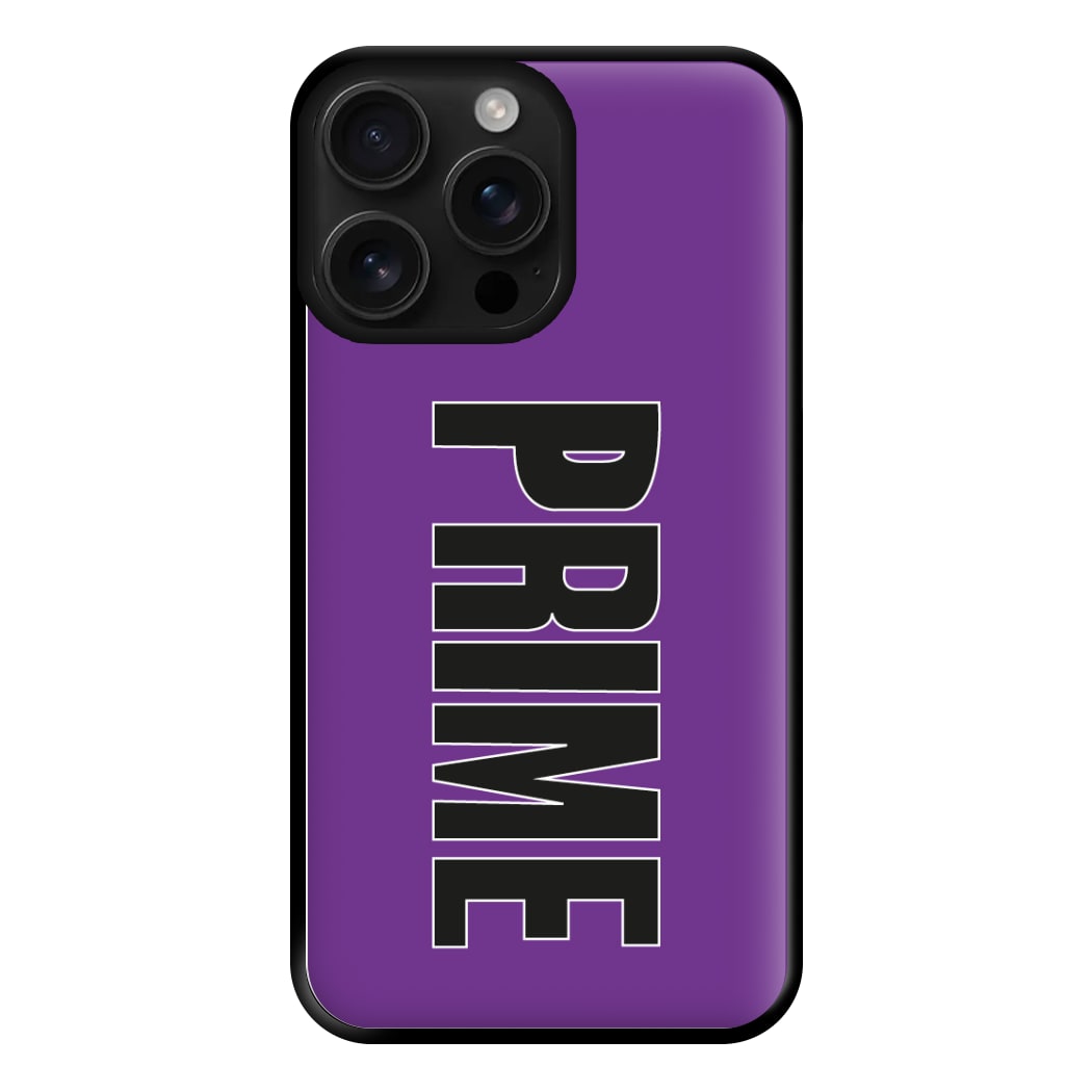 Prime - Purple Phone Case for iPhone 16 Pro Max