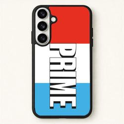 Prime - White And Red Phone Case for Galaxy S26