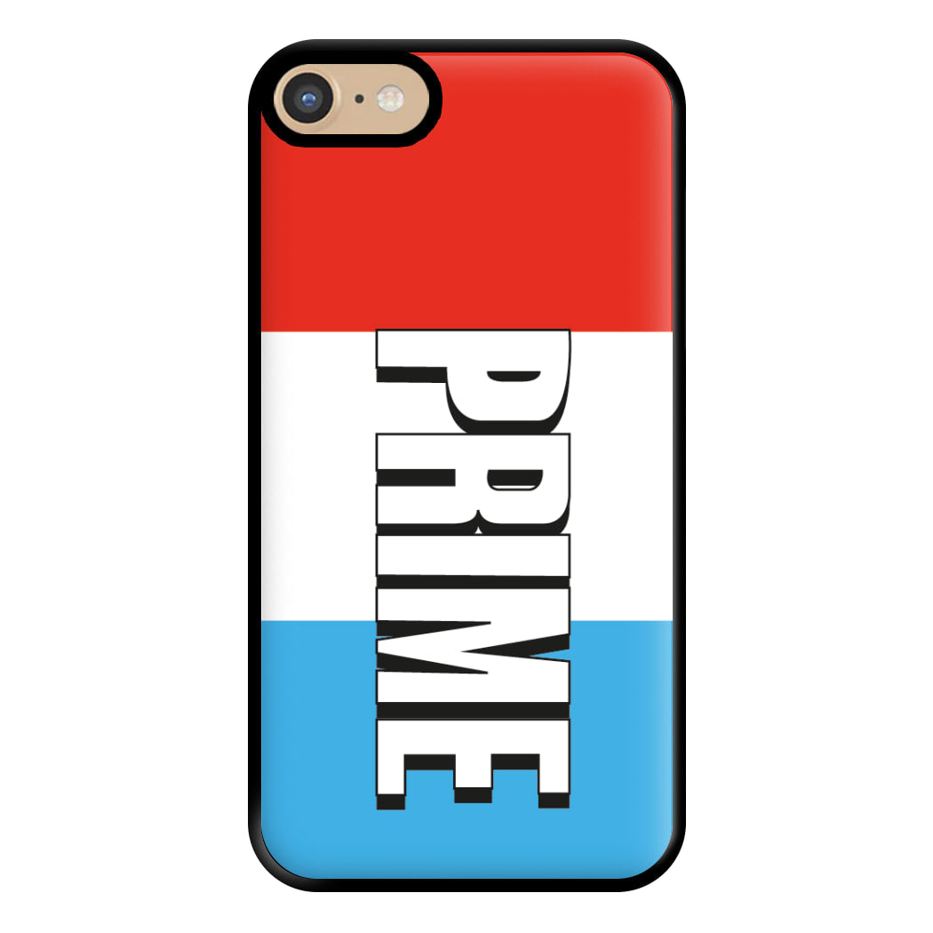 Prime - White And Red Phone Case for iPhone 6 / 7 / 8 / SE