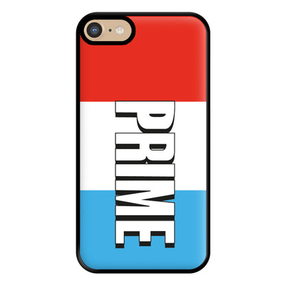 Prime - White And Red Phone Case for iPhone 6 / 7 / 8 / SE