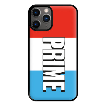 Prime - White And Red Phone Case for iPhone 12 Pro Max