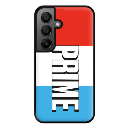 Prime - White And Red Phone Case for Google Pixel 8