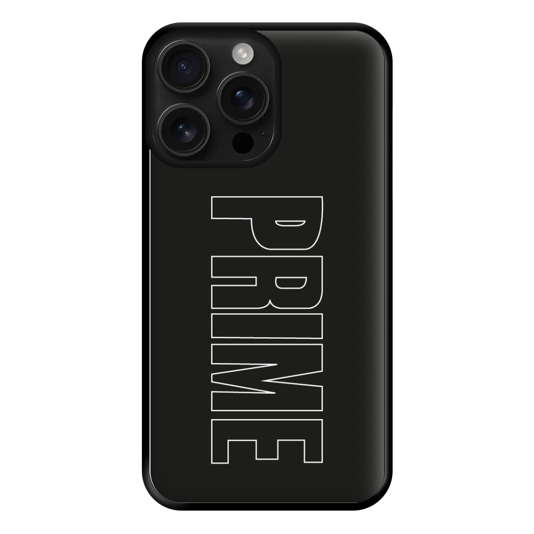 Prime - Black Phone Case for iPhone 16 Pro Max