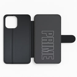 Prime - Black Flip Phone Case
