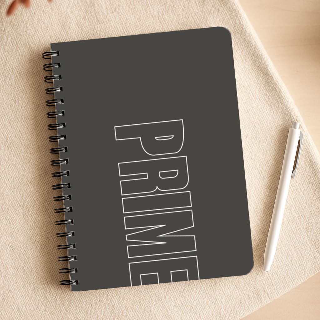 Prime - Black Notepad