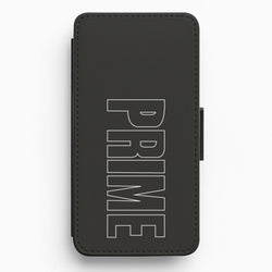 Prime - Black Flip / Wallet Phone Case