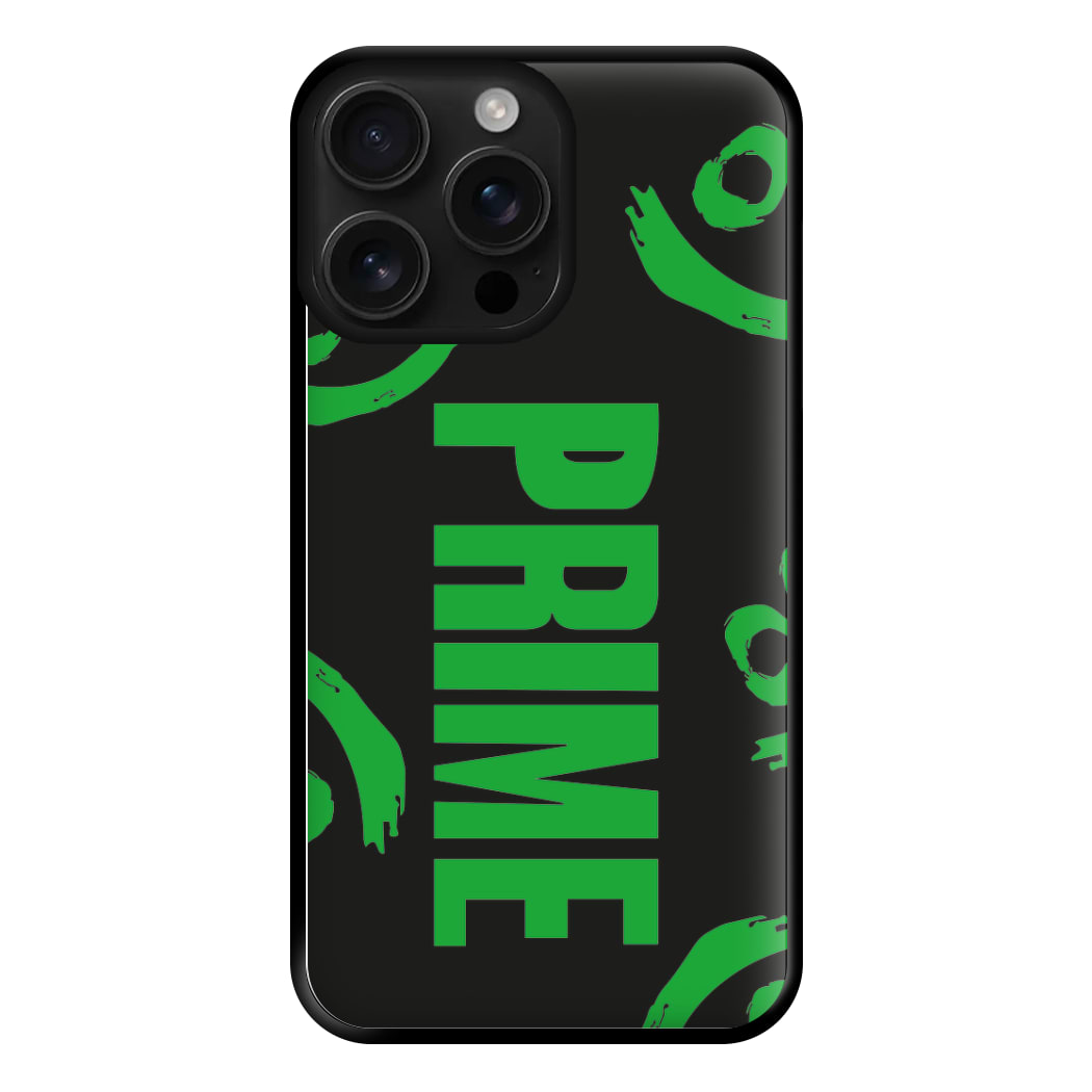 Prime - Green And Black Phone Case