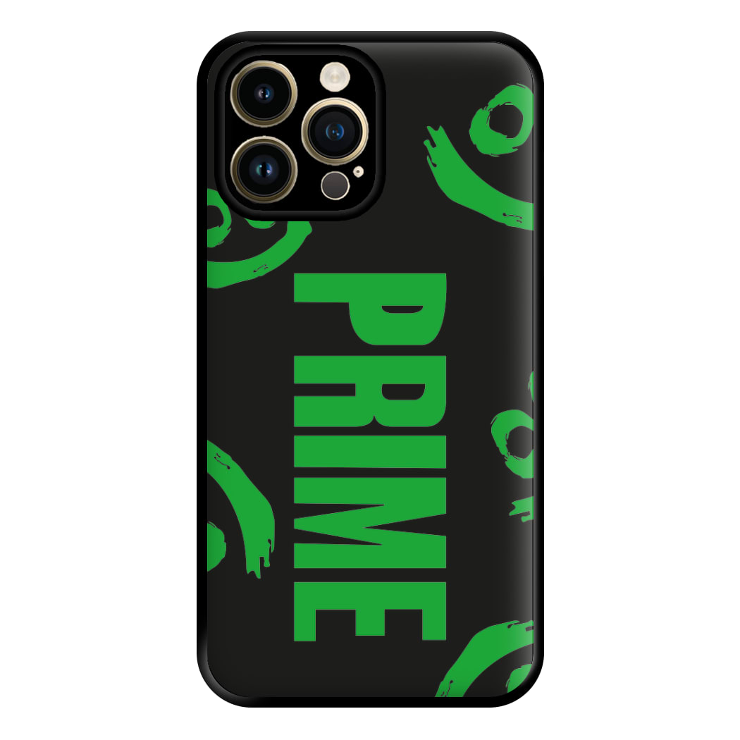 Prime - Green And Black Phone Case for iPhone 14 Pro Max