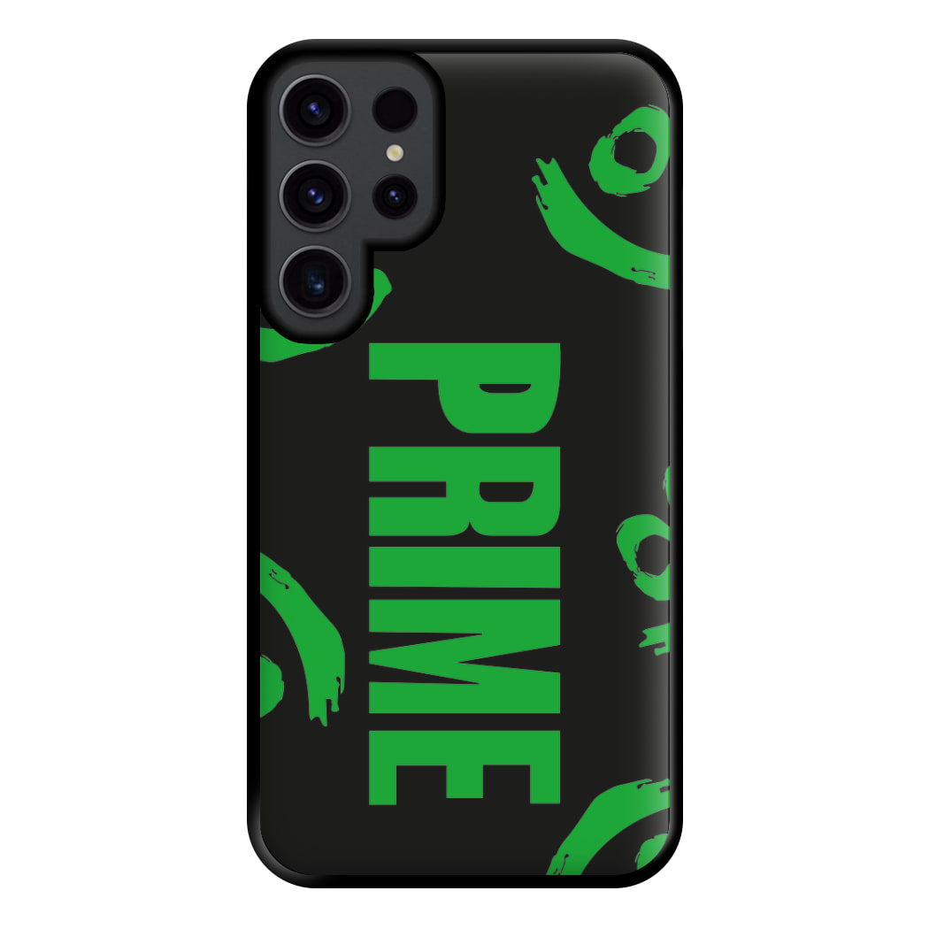 Prime - Green And Black Phone Case for Galaxy S23 Ultra