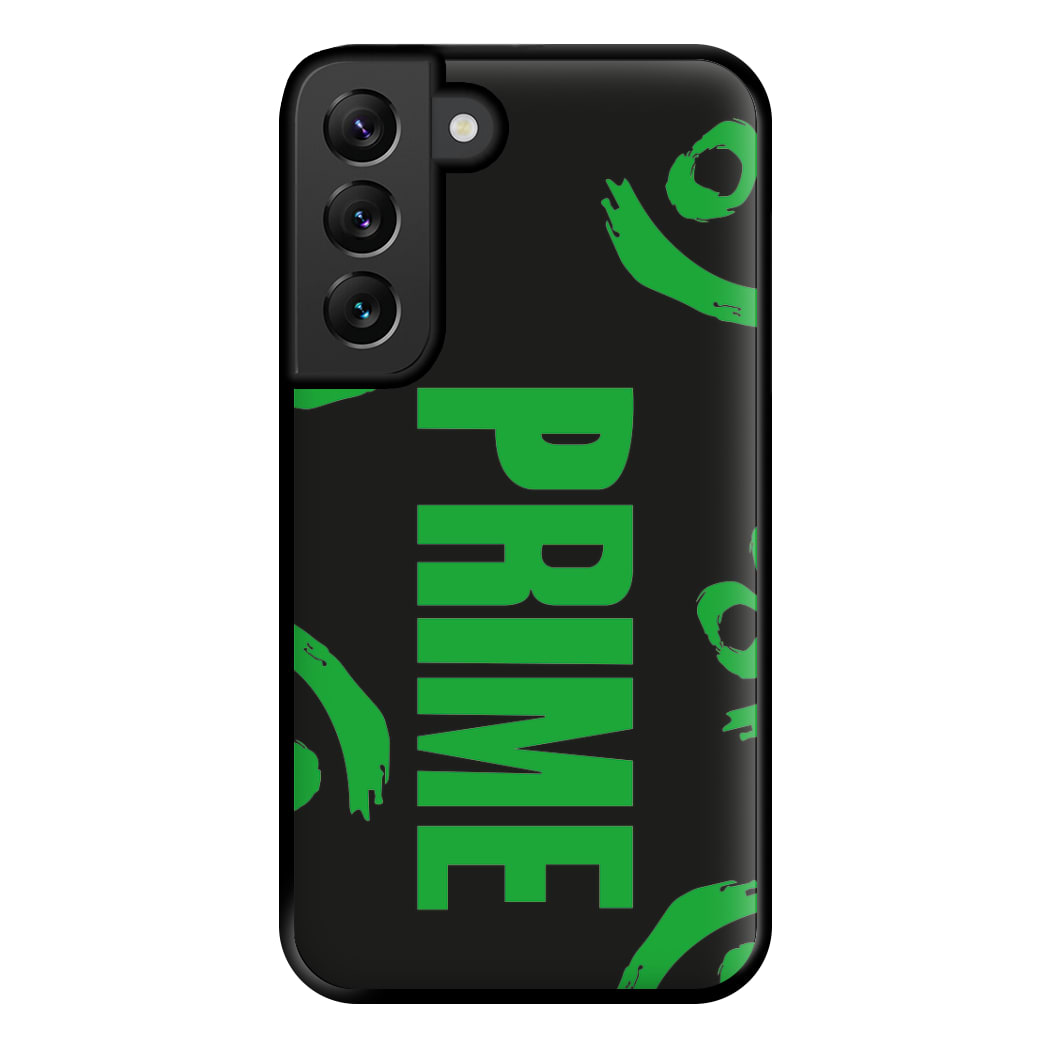 Prime - Green And Black Phone Case for Galaxy S22 Plus