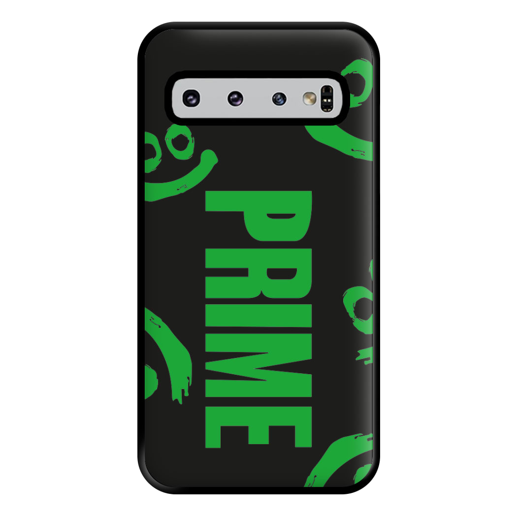 Prime - Green And Black Phone Case for Galaxy S10 Plus