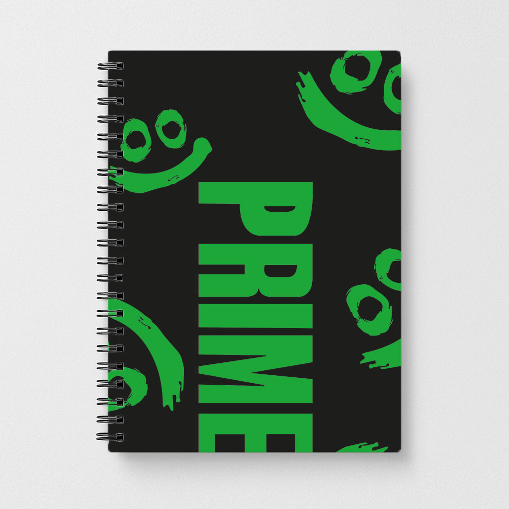 Prime - Green And Black Notebook