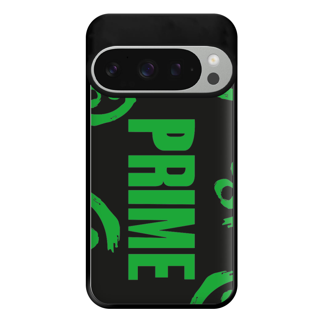 Prime - Green And Black Phone Case for Google Pixel 9 Pro XL