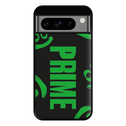 Prime - Green And Black Phone Case for Google Pixel 8 Pro