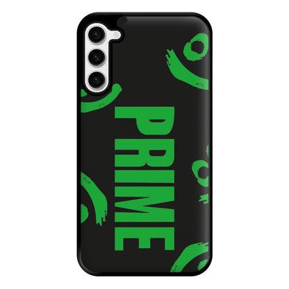 Prime - Green And Black Phone Case for Galaxy S23 Plus