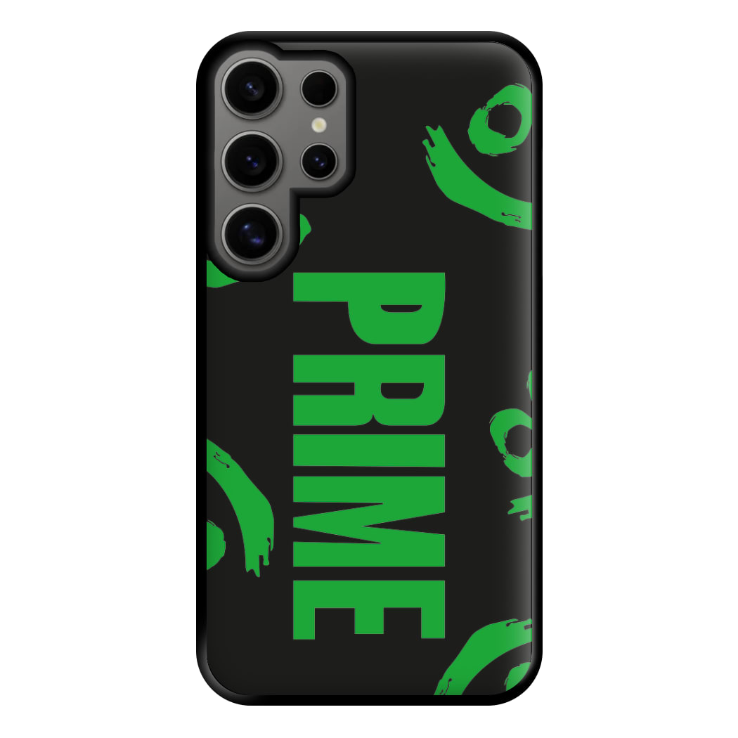 Prime - Green And Black Phone Case for Galaxy S24 Ultra