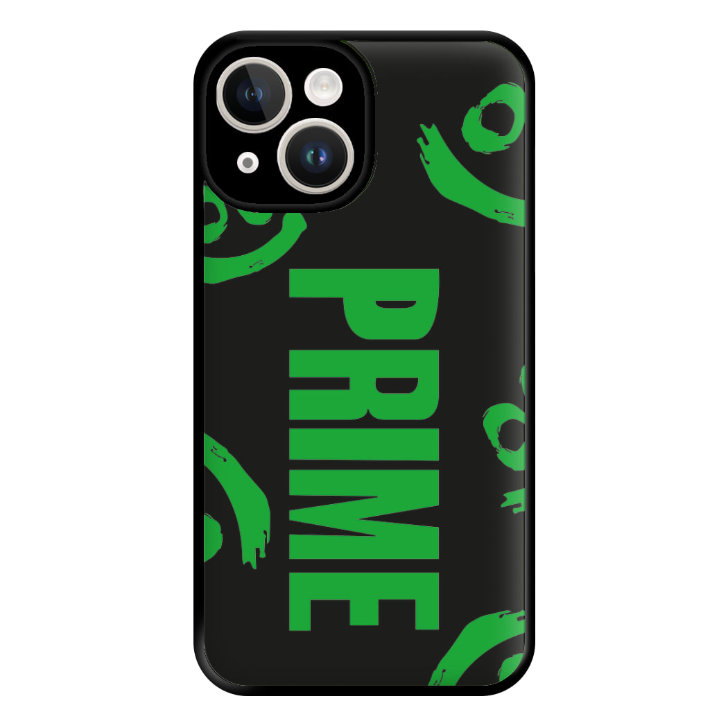 Prime - Green And Black Phone Case for iPhone 14