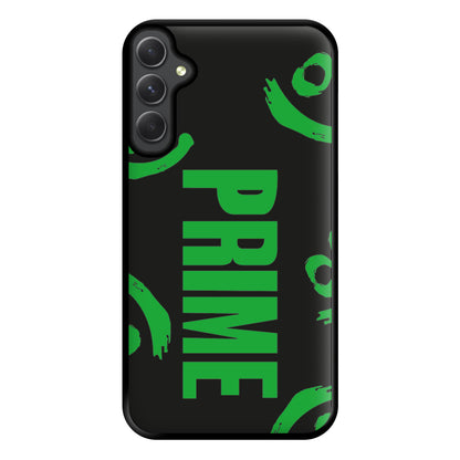 Prime - Green And Black Phone Case for Galaxy A54