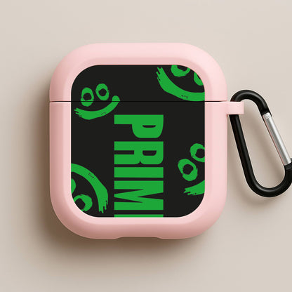 Prime - Green And Black Pink AirPods Case