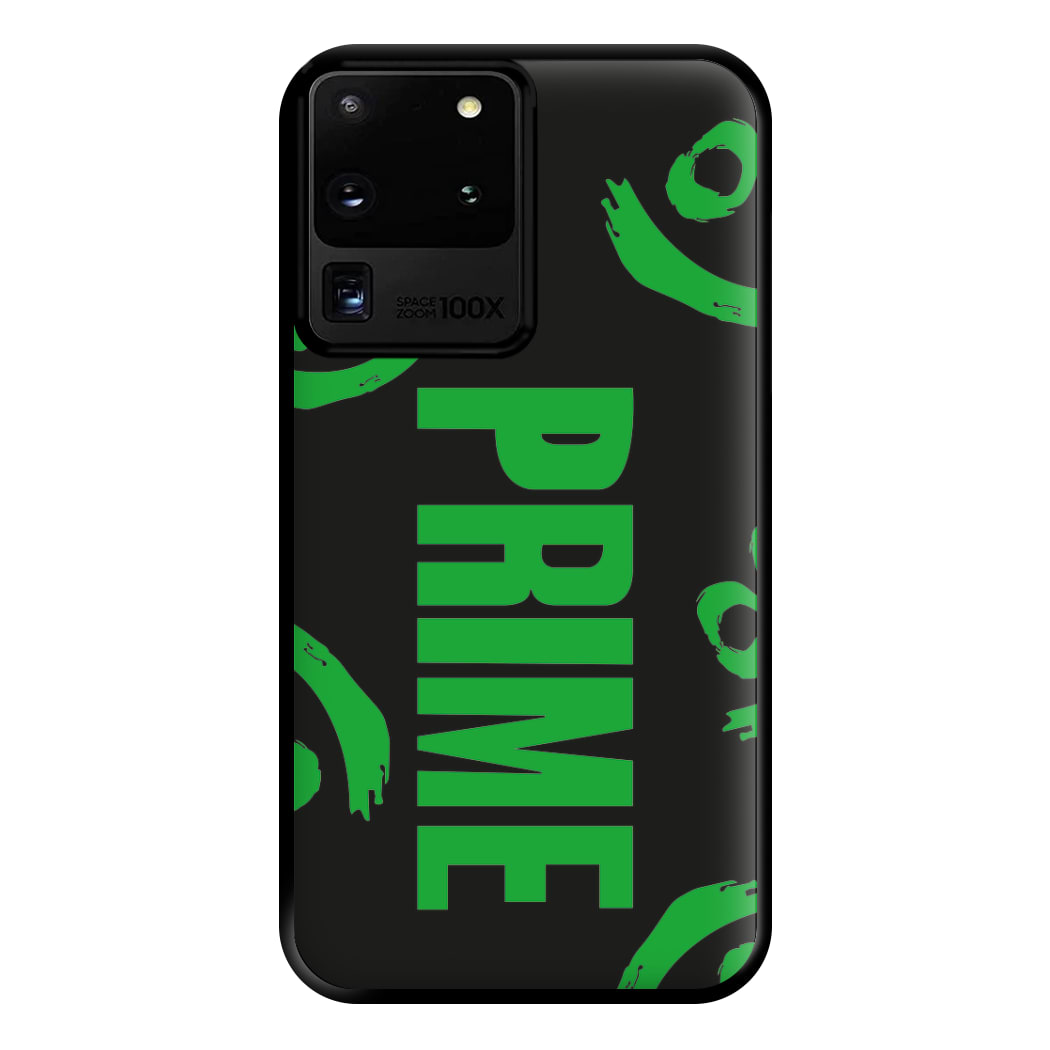 Prime - Green And Black Phone Case for Galaxy S20 Ultra