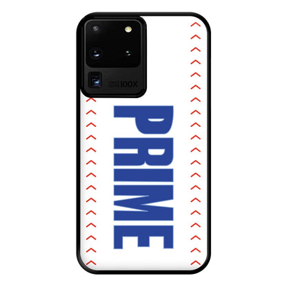 Prime - Baseball Pattern Phone Case for Galaxy S20 Ultra