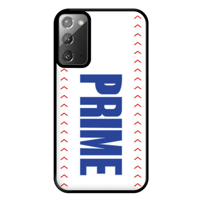 Prime - Baseball Pattern Phone Case for Galaxy Note 20 Ultra