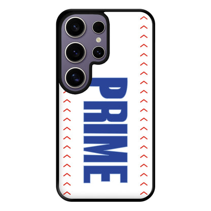 Prime - Baseball Pattern Phone Case for Galaxy S25 Ultra